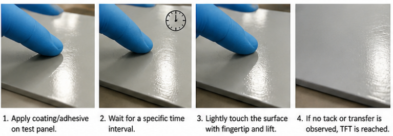 Standard Test Methods for Tack-Free Time (TFT) Testing for Adhesives & Coatings