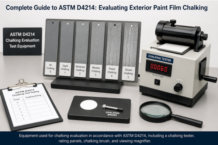 Complete Guide to ASTM D4214: Evaluating Exterior Paint Film Chalking