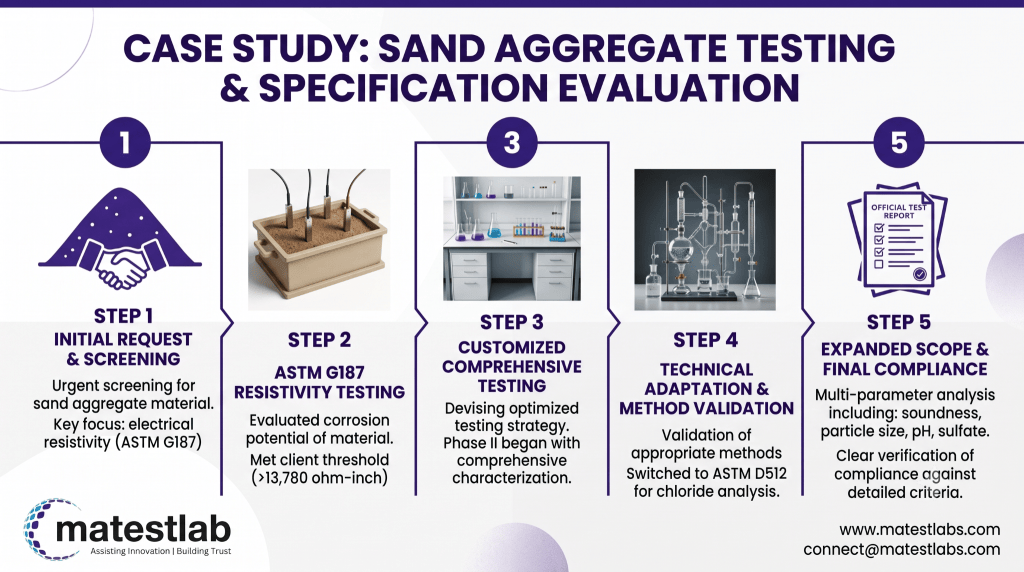 Case Study: Sand Aggregate Testing and Specification Evaluation